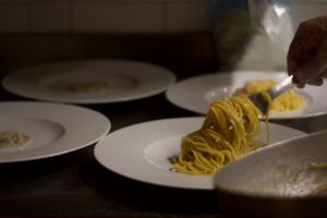 wine and food pairing dinner
